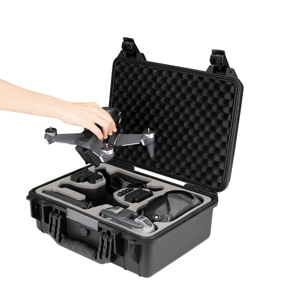 New Arrival Shockproof Waterproof Plastic Carrying Bag Storage Case For DJI FPV Drone
New Arrival Shockproof Waterproof Plastic Carrying Bag Storage Case For DJI FPV Drone