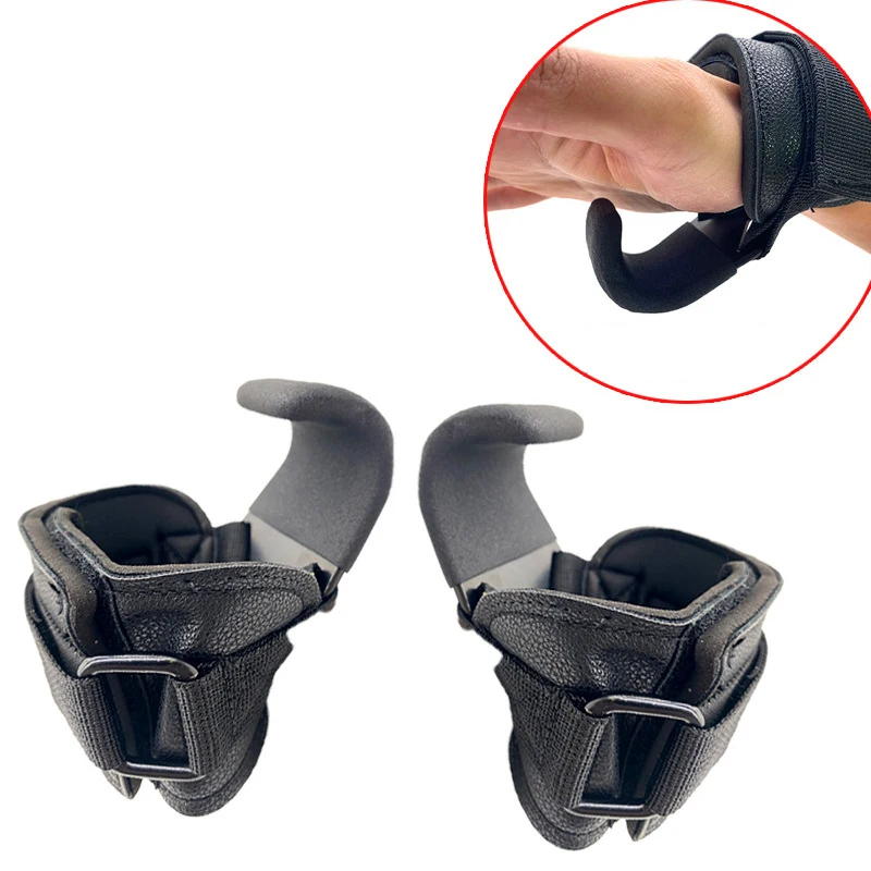 1 Pair Professional Fitness Weightlifting Wrist Straps Hook Wrist Support Hook Non-slip Gym Arm Strength Training Pull-up Buckle
1 Pair Professional Fitness Weightlifting Wrist Straps Hook Wrist Support Hook Non-slip Gym Arm Strength Training Pull-up Buckle