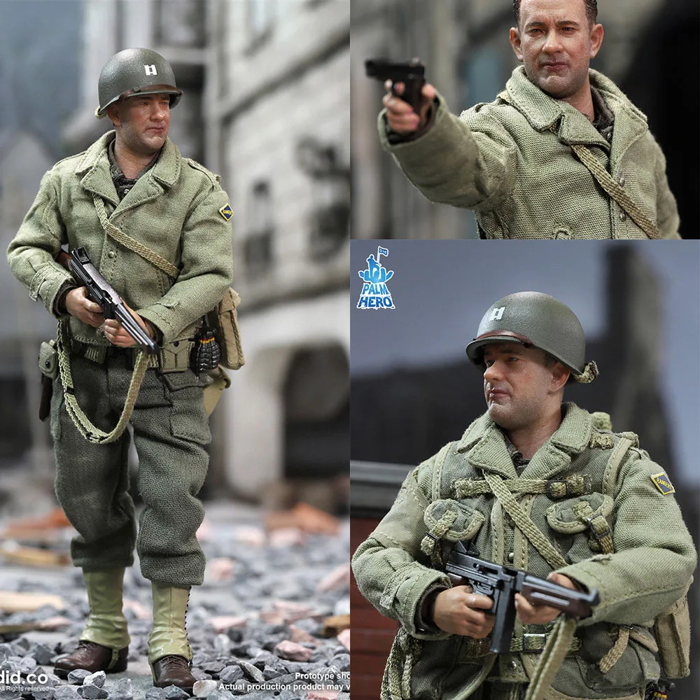 1/12 Realistic Men Solider Wwii Us Ranger Captain Miller With Wireless Walkie-Talkie M1 Helmet 6" Action Figure Did Xa80010
1/12 Realistic Men Solider Wwii Us Ranger Captain Miller With Wireless Walkie-Talkie M1 Helmet 6" Action Figure Did Xa80010