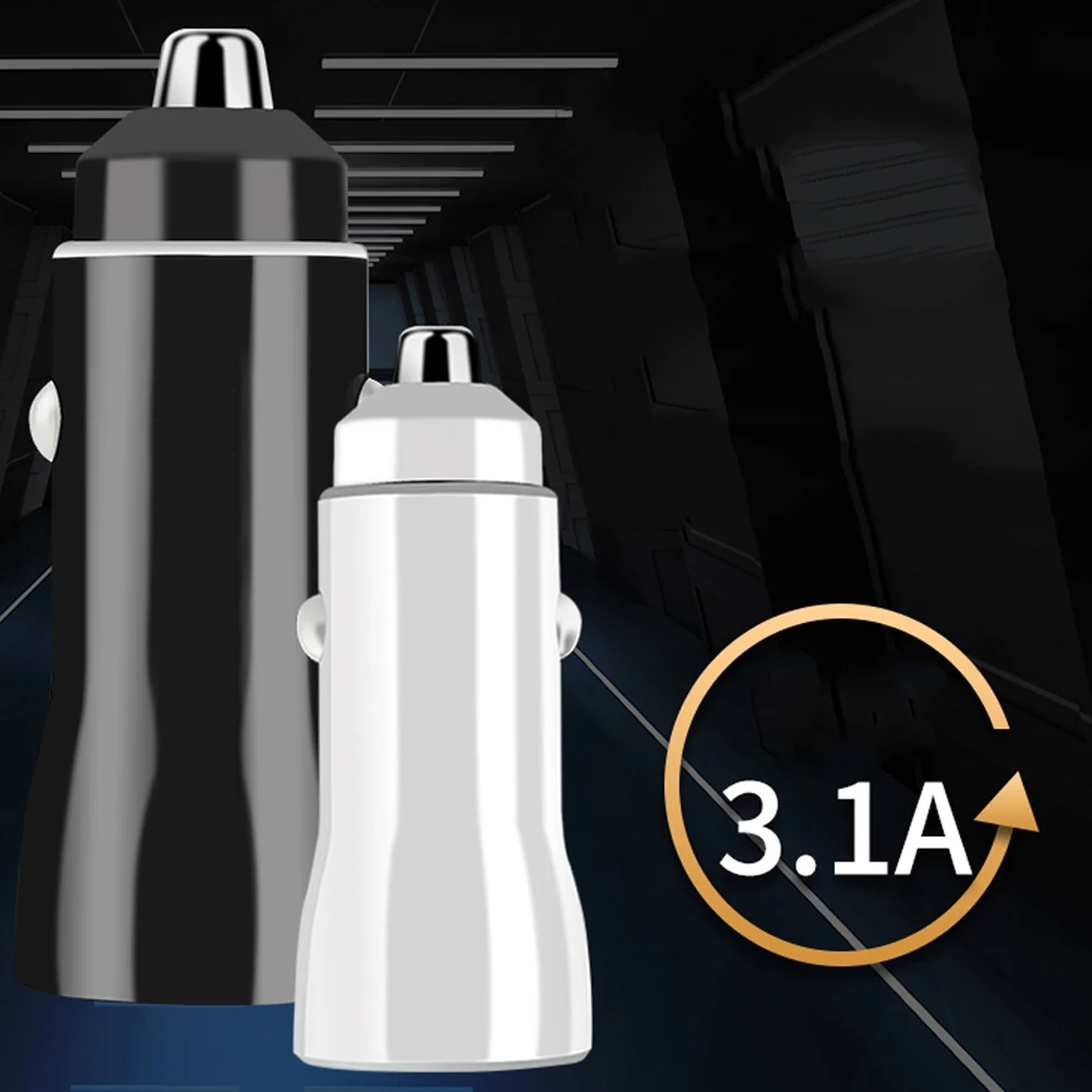 Universal Mini 3.1A Car Charger Adapter Double Usb Car Fast Charger 3.0 Interior Accessories Two-wire Output 3.0Fast Car Charger
Universal Mini 3.1A Car Charger Adapter Double Usb Car Fast Charger 3.0 Interior Accessories Two-wire Output 3.0Fast Car Charger