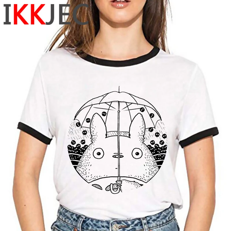 Футболка Totoro Spirit Away, женская футболка с изображением японского аниме, Миядзаки, Хаяо, Kawaii
Футболка Totoro Spirit Away, женская футболка с изображением японского аниме, Миядзаки, Хаяо, Kawaii