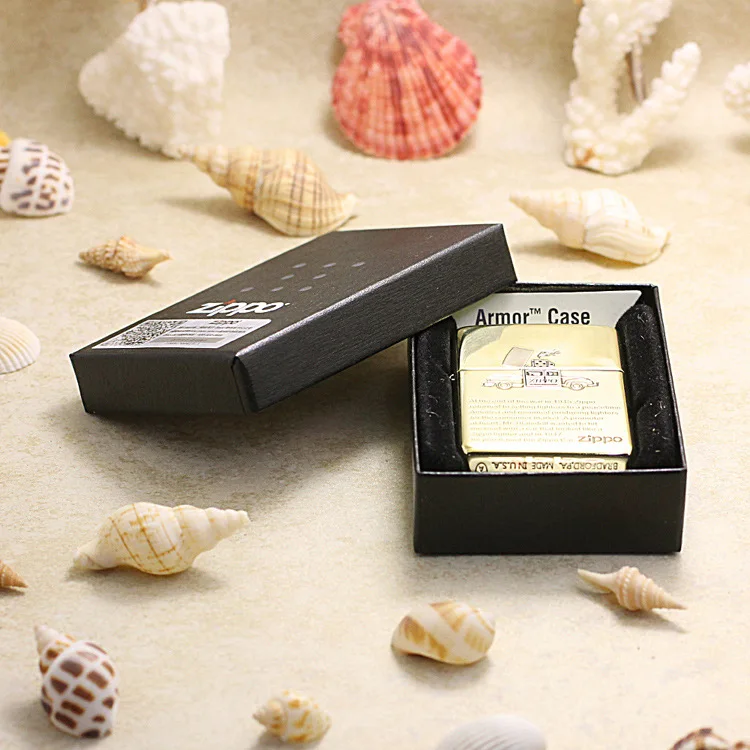 Genuine Zippo oil lighter copper windproof 3D carving Car Golden cigarette Kerosene lighters Gift With anti-counterfeiting code
Genuine Zippo oil lighter copper windproof 3D carving Car Golden cigarette Kerosene lighters Gift With anti-counterfeiting code