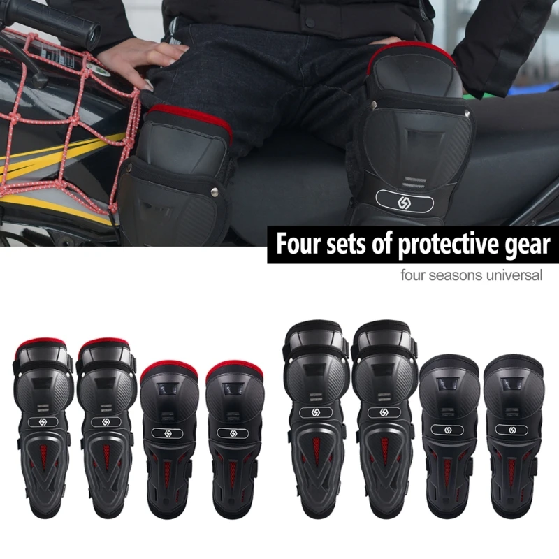 Motorcycle Protective Gear Knee Pads Elbow Protector Motocross Skating Knee Prot
Motorcycle Protective Gear Knee Pads Elbow Protector Motocross Skating Knee Prot