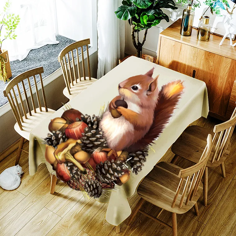 European and American style waterproof household printing cute cartoon animal pattern washable tablecloth
European and American style waterproof household printing cute cartoon animal pattern washable tablecloth
