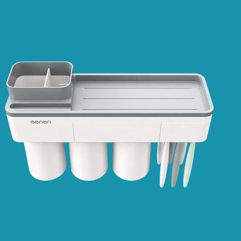 HOT SALE Wall-Mounted Punch-Free with netic Suction Rack Toothbrush Toothpaste Wash Set Bathroom Washstand Storage Rack
HOT SALE Wall-Mounted Punch-Free with netic Suction Rack Toothbrush Toothpaste Wash Set Bathroom Washstand Storage Rack