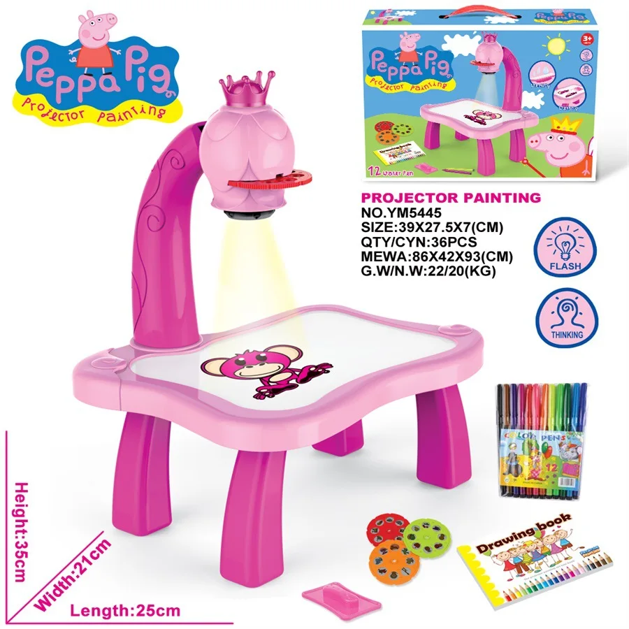 Children Led Projector Art Drawing Table Toys Kids Painting Board Desk Arts and Crafts Projection Educational Learning Toy 
Children Led Projector Art Drawing Table Toys Kids Painting Board Desk Arts and Crafts Projection Educational Learning Toy