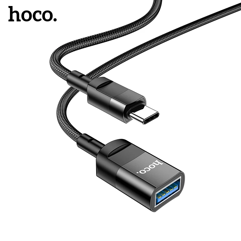 Кабель-адаптер HOCO с USB C на USB 1,2 м, OTG, USB Type C «папа» на USB 3,0 «мама»
Кабель-адаптер HOCO с USB C на USB 1,2 м, OTG, USB Type C «папа» на USB 3,0 «мама»