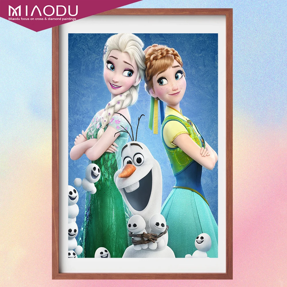 5D Diamond Painting Disney Princess Frozen Princess Elsa Anna Cross Stitch Embroidery Handmade Mosaic Partially Drill Decor Gift
5D Diamond Painting Disney Princess Frozen Princess Elsa Anna Cross Stitch Embroidery Handmade Mosaic Partially Drill Decor Gift