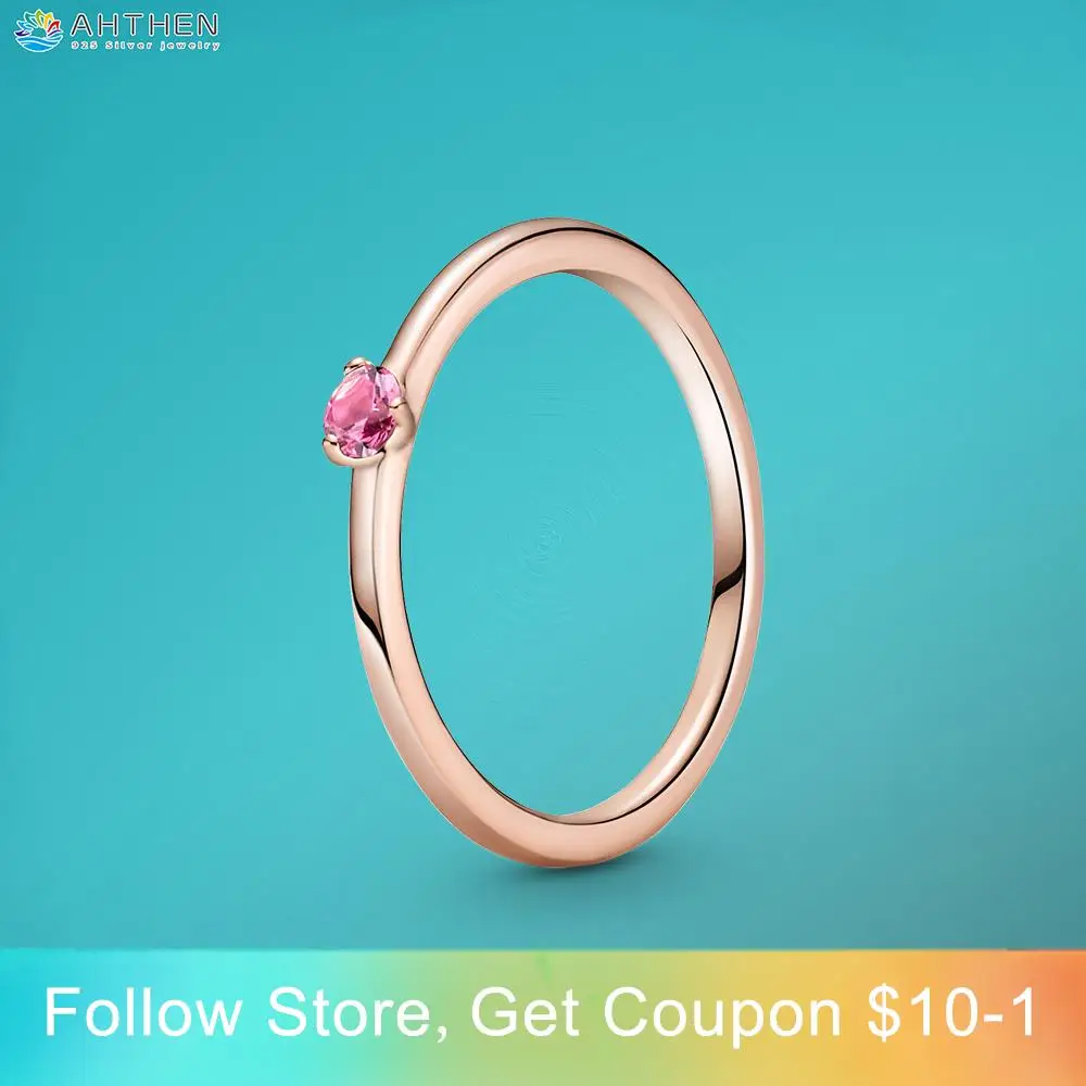 Ahthen 925 Sterling Silver Rings Pink Solitaire Ring 925 Silver Women Rings Ngagement Ring Women Jewelry Making Girl Rings
Ahthen 925 Sterling Silver Rings Pink Solitaire Ring 925 Silver Women Rings Ngagement Ring Women Jewelry Making Girl Rings