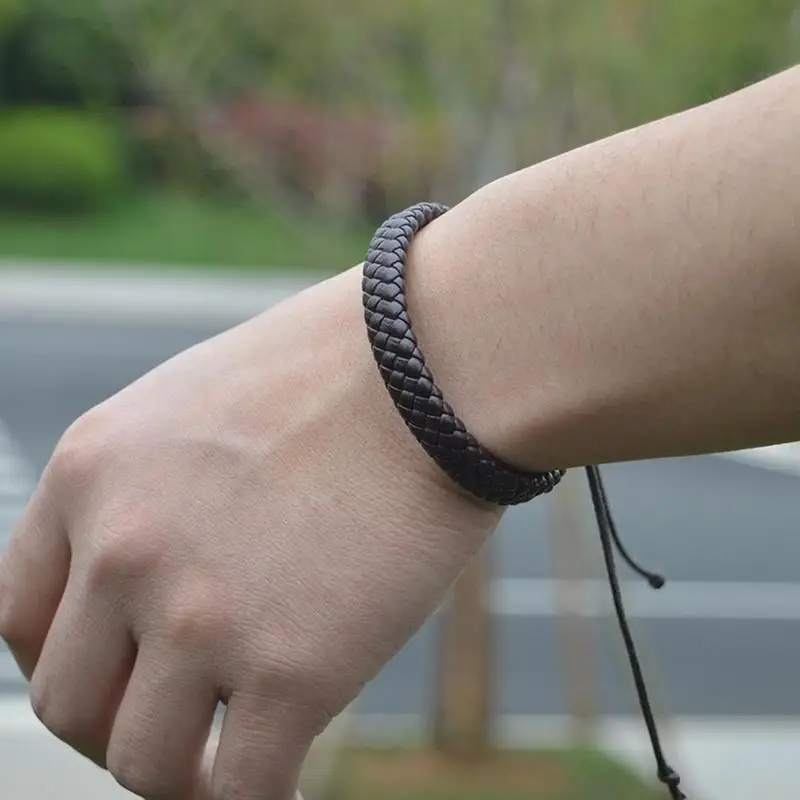 Black Simple Multi-color Optional Hand-woven Cowhide Tibetan Fashion Bracelet Jewelry P9V5
Black Simple Multi-color Optional Hand-woven Cowhide Tibetan Fashion Bracelet Jewelry P9V5