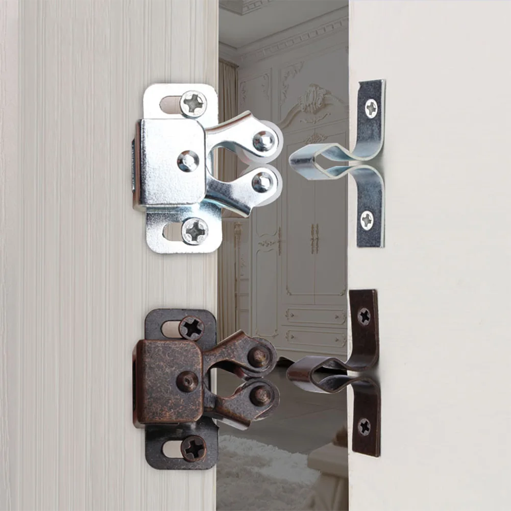 Cabinet Prong Door Latch Hardware Double Catch Latch Ball Roller Catches Cupboard Roller Locks Tool Closer Bronze 8pcs/16pcs
Cabinet Prong Door Latch Hardware Double Catch Latch Ball Roller Catches Cupboard Roller Locks Tool Closer Bronze 8pcs/16pcs