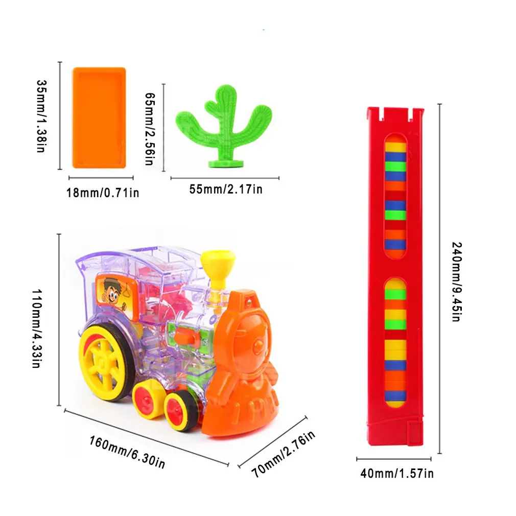 New Children'S Puzzle Domino Electric Train Domino Car With Sound And Light Automatic Licensing Electric Car
New Children'S Puzzle Domino Electric Train Domino Car With Sound And Light Automatic Licensing Electric Car