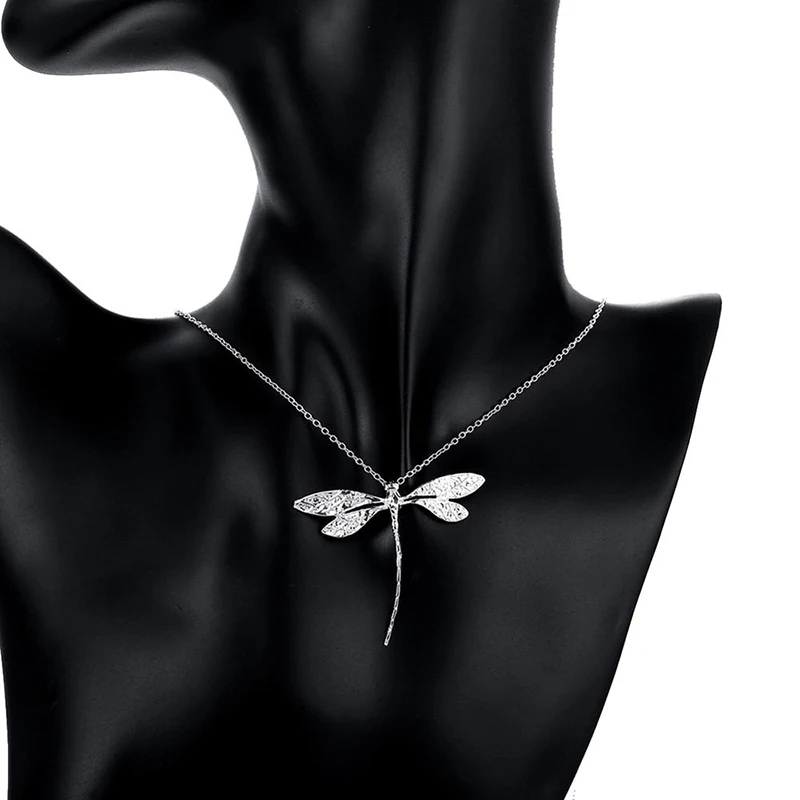 Fashion Necklace Romantic Anniversary Party Gift Trend Jewelry Silver Creative Dragonfly Woman 2021
Fashion Necklace Romantic Anniversary Party Gift Trend Jewelry Silver Creative Dragonfly Woman 2021