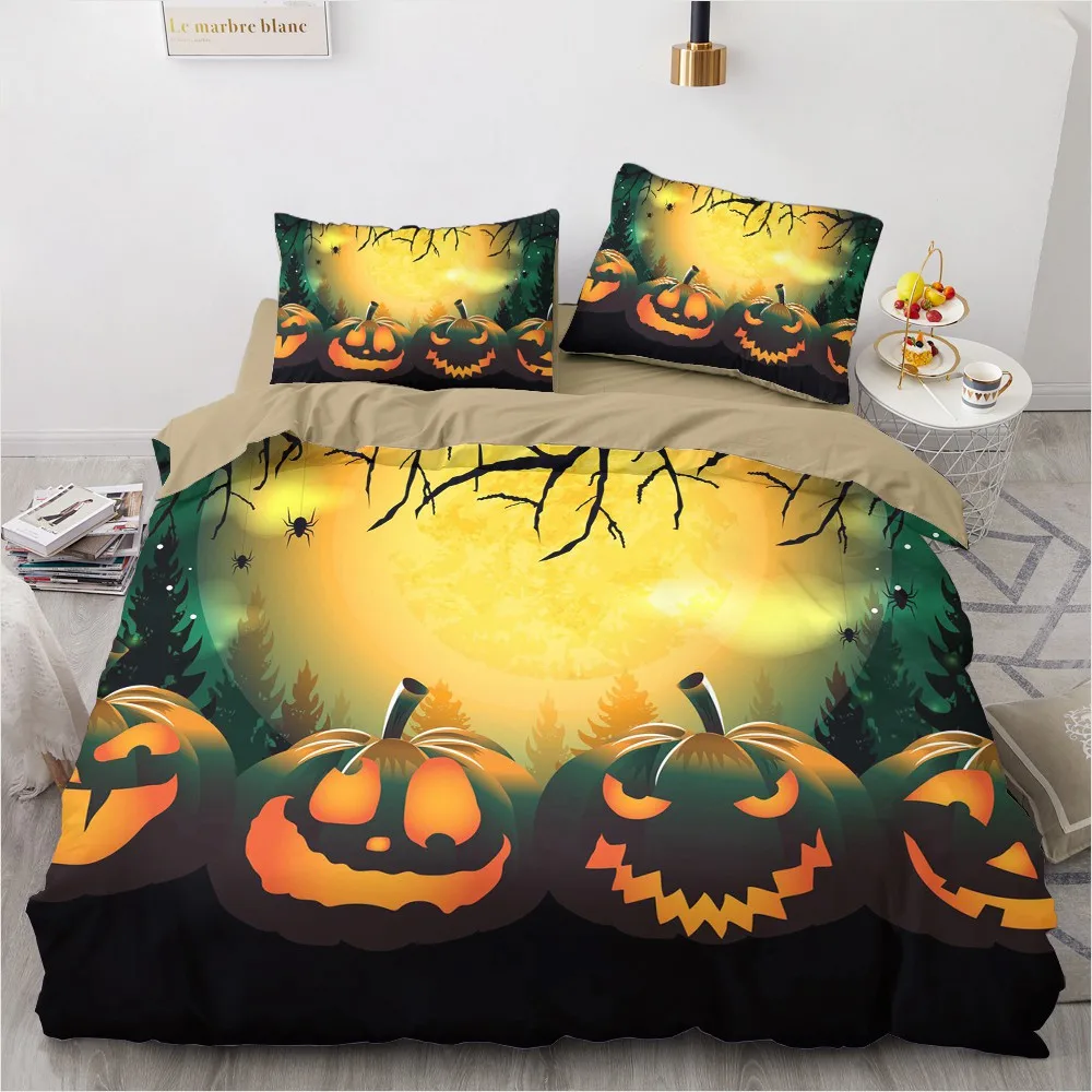 Luxury 3D Halloween Bedding Sets Comforter Quilt Cover Duvet Set Double King Queen Double Cartoon Design Custom Bedclothes
Luxury 3D Halloween Bedding Sets Comforter Quilt Cover Duvet Set Double King Queen Double Cartoon Design Custom Bedclothes