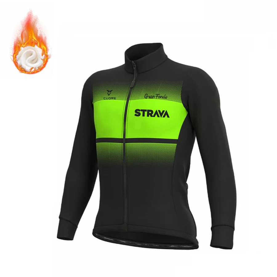 STRAVA NEW Winter Cycling Clothing Mountain Bicycle Wear Maillot Ropa Ciclismo Invierno Thermal Fleece MTB Bike Cycling Jersey
STRAVA NEW Winter Cycling Clothing Mountain Bicycle Wear Maillot Ropa Ciclismo Invierno Thermal Fleece MTB Bike Cycling Jersey