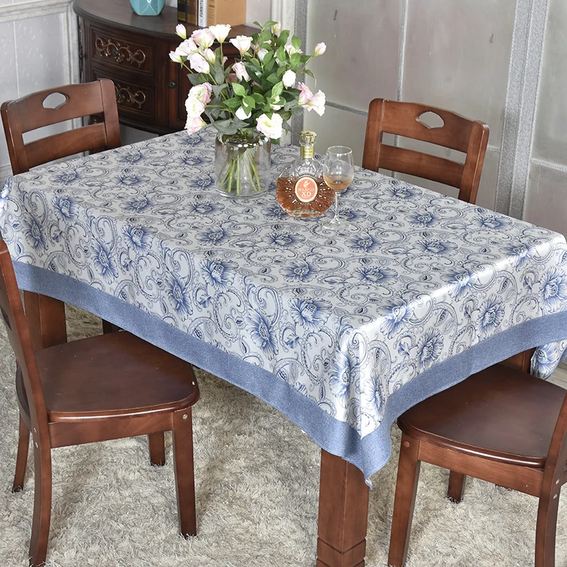 Traditional Chinese-Style Tablecloth Rectangular Blue and White Porcelain Personalized Chinese Square Table clothes Spliced
Traditional Chinese-Style Tablecloth Rectangular Blue and White Porcelain Personalized Chinese Square Table clothes Spliced