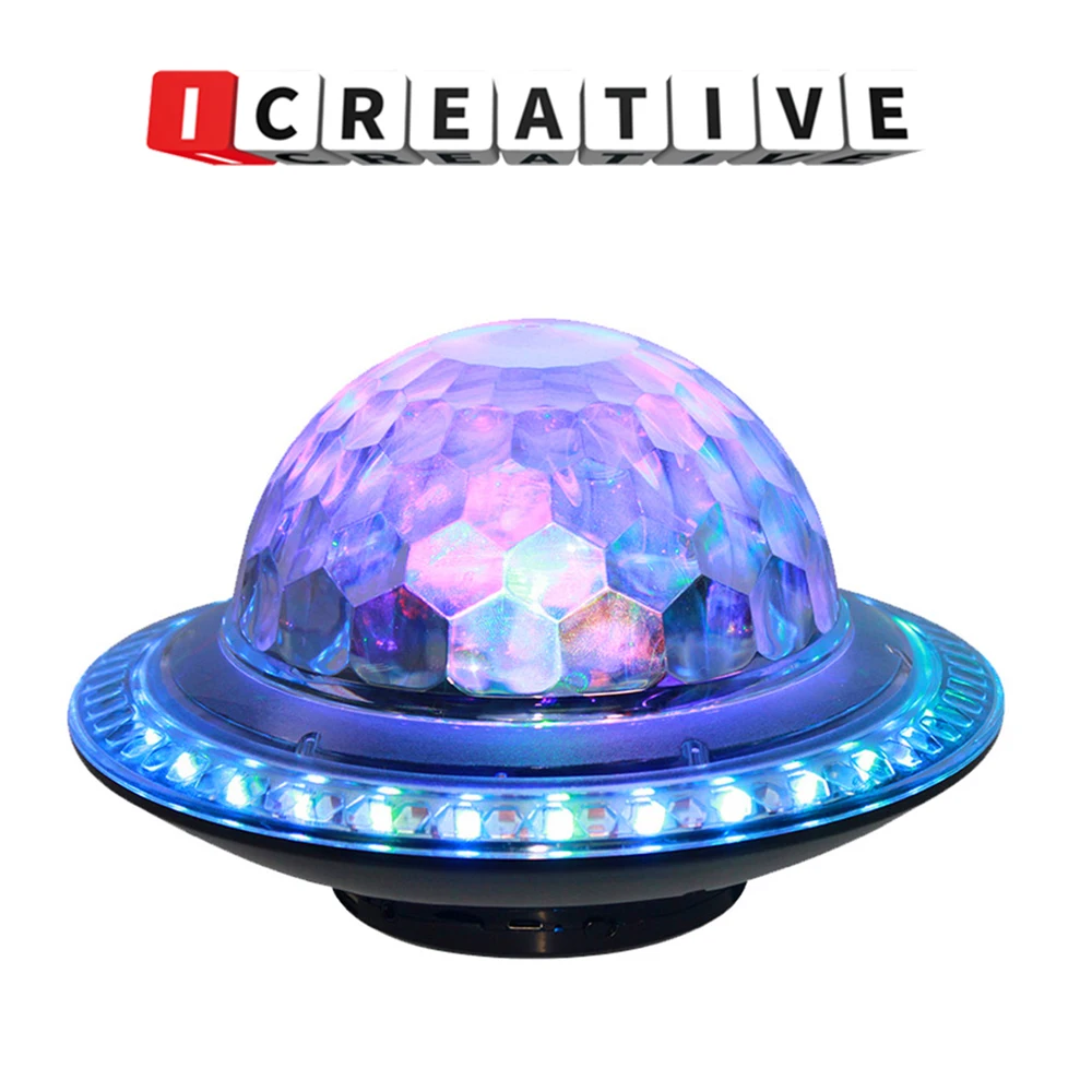 Colorful light portable Bluetooth-compatible speaker LED stage light creative for Parties/DJ/Bar/Christmas party Lights/KTV
Colorful light portable Bluetooth-compatible speaker LED stage light creative for Parties/DJ/Bar/Christmas party Lights/KTV