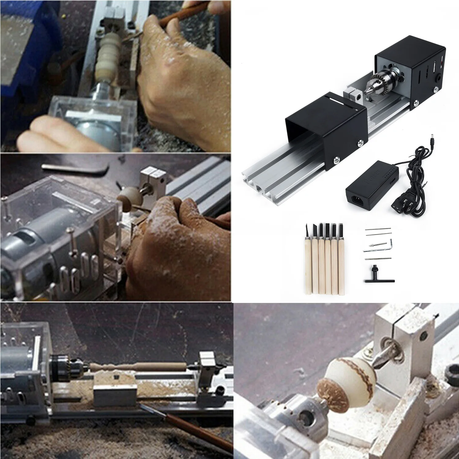 200W Lathe Machine Mini Lathe Mini Milling Machine DIY Woodworking Wood Working Grinding Polishing Drill Tool Lathe
200W Lathe Machine Mini Lathe Mini Milling Machine DIY Woodworking Wood Working Grinding Polishing Drill Tool Lathe