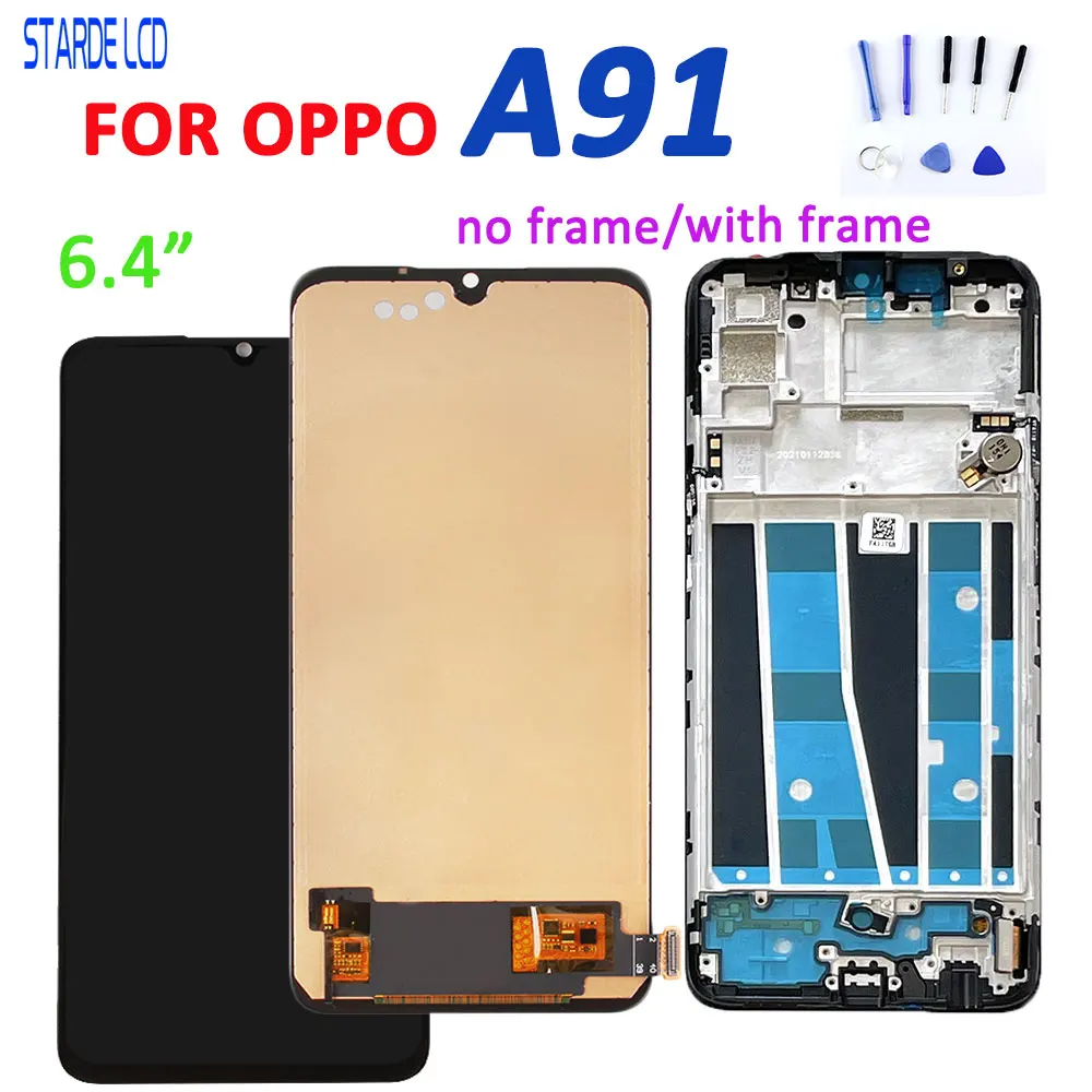 ЖК-дисплей 6,4 дюйма для Oppo A91 PCPM00 CPH2001 CPH2021, Замена ЖК-дисплея
ЖК-дисплей 6,4 дюйма для Oppo A91 PCPM00 CPH2001 CPH2021, Замена ЖК-дисплея