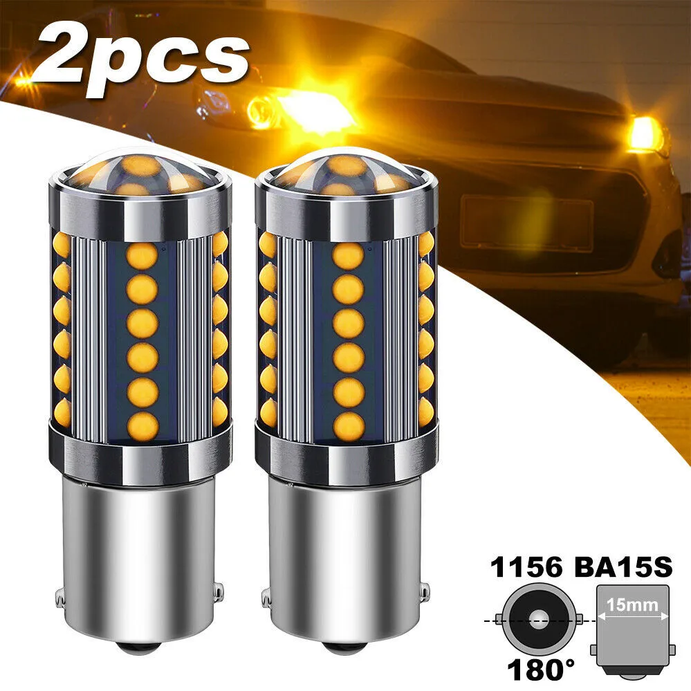 2cps Car LED Bulb Super Bright Car Brake Reverse Light Tail Lamp Signal Lamp White/Red/Yellow DC/AC 12V-24V
2cps Car LED Bulb Super Bright Car Brake Reverse Light Tail Lamp Signal Lamp White/Red/Yellow DC/AC 12V-24V
