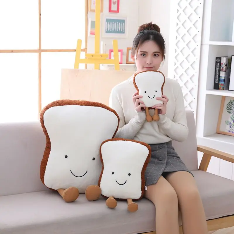 20/30/48CM Cute Toast Bread Plush Toy Creative Plush Food Small Pendant Cartoon Plush Bed Sofa Pillow Doll Birthday Gifts
20/30/48CM Cute Toast Bread Plush Toy Creative Plush Food Small Pendant Cartoon Plush Bed Sofa Pillow Doll Birthday Gifts
