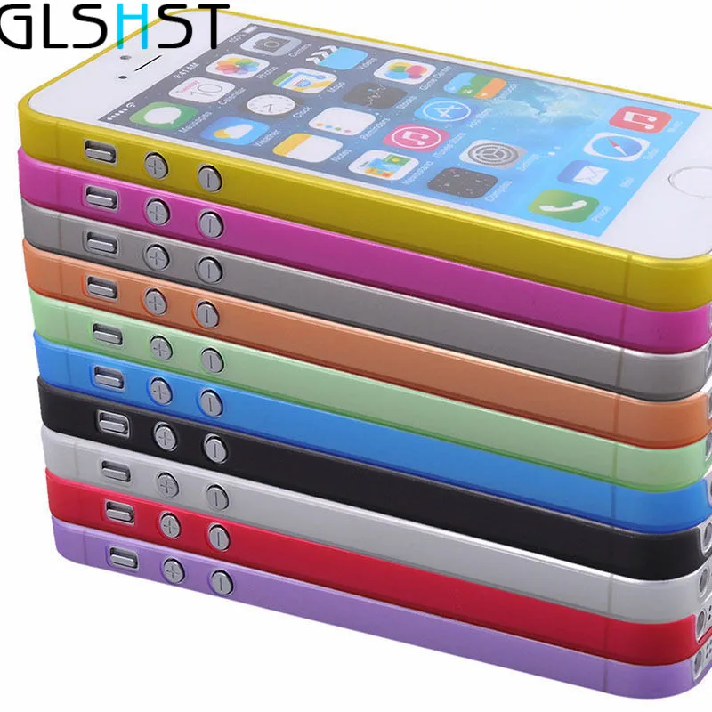 Чехол GLSHST для iPhone матовый чехол карамельных цветов 4 6 6S 7 Plus 7Plus мобильный телефон