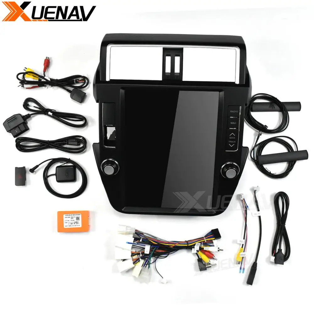 XUENAV Android System Car GPS Navigation For-Toyota Prado 2014 -2017 Tesla Radio Screen Car autoradio multimedia Player 
XUENAV Android System Car GPS Navigation For-Toyota Prado 2014 -2017 Tesla Radio Screen Car autoradio multimedia Player