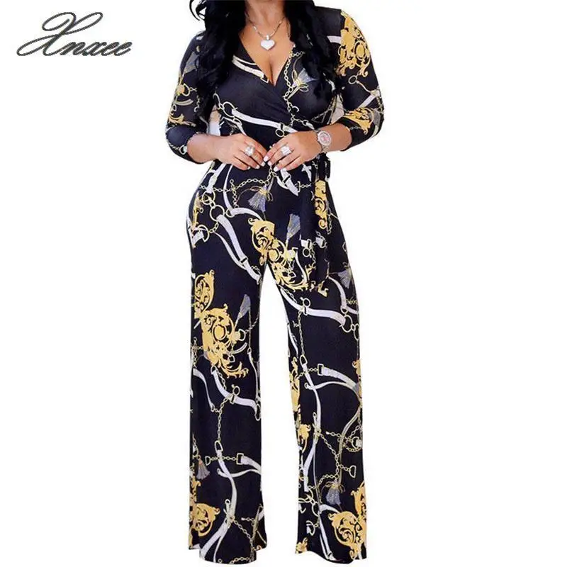 Plus Size Womens V-Neck Long Sleeve Jumpsuit Fashion Ladies Autumn Floral Print Playsuit Party Jumpsuit Long Trousers Xnxee
Plus Size Womens V-Neck Long Sleeve Jumpsuit Fashion Ladies Autumn Floral Print Playsuit Party Jumpsuit Long Trousers Xnxee