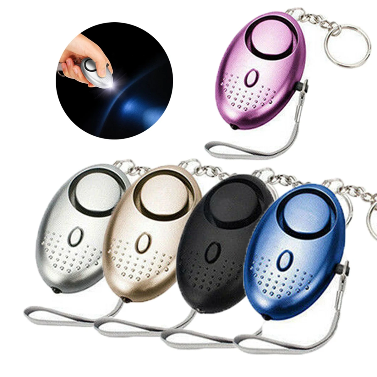 120dB Self Defense Alarm Personal Security Protect Alert Scream Loud Emergency Alarm Keychain For Women Child Elder Girl
120dB Self Defense Alarm Personal Security Protect Alert Scream Loud Emergency Alarm Keychain For Women Child Elder Girl