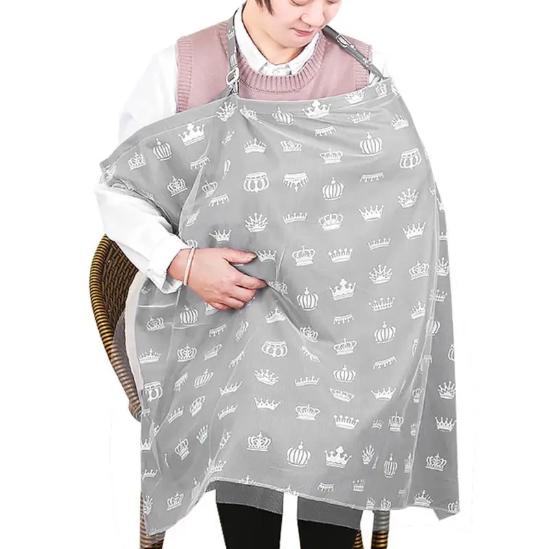 Breastfeeding Nursing Cover Full Coverage Adjustable Breathable Double Layer Privacy Feeding Apron
Breastfeeding Nursing Cover Full Coverage Adjustable Breathable Double Layer Privacy Feeding Apron