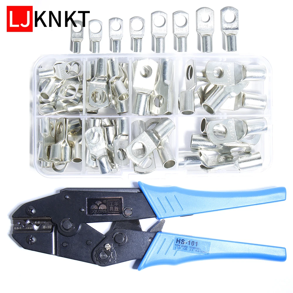 Copper Bare Cable Terminals elding SC Tube Seal Battery Connector Crimping plier insulated HS-101 tool plug spring Electric Cold
Copper Bare Cable Terminals elding SC Tube Seal Battery Connector Crimping plier insulated HS-101 tool plug spring Electric Cold