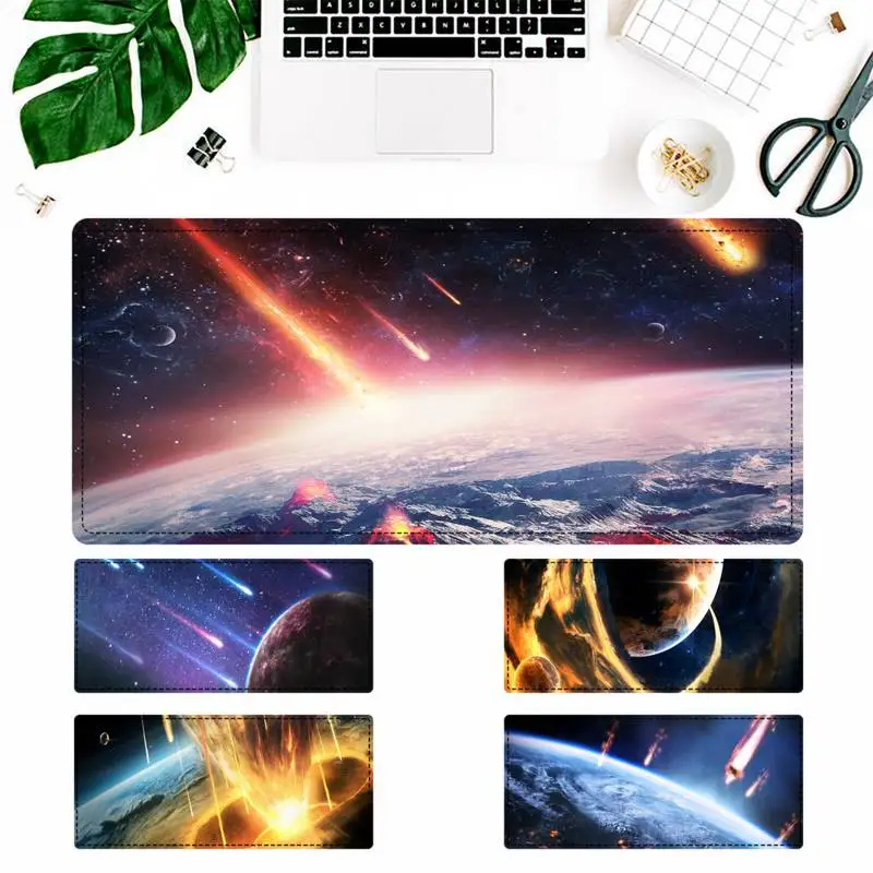 Fashion Meteorite comet meteor planet Mouse Pad Gamer Keyboard Maus Pad Desk Mouse Mat Game Accessories For Overwatch
Fashion Meteorite comet meteor planet Mouse Pad Gamer Keyboard Maus Pad Desk Mouse Mat Game Accessories For Overwatch