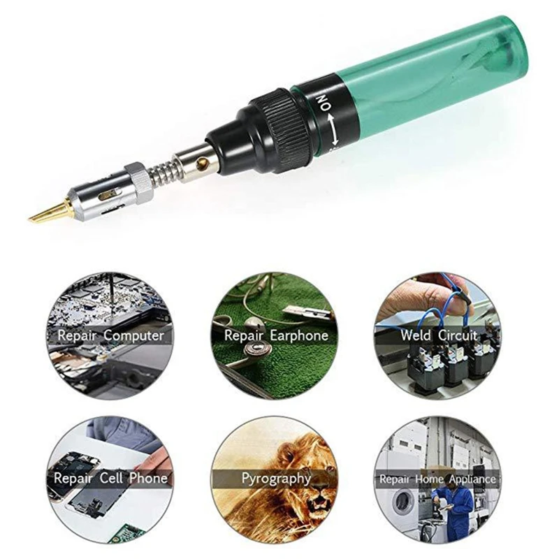 Gas Welder Electric Welding Tool Cordless Gas Soldering Iron Set Combination Kit
Gas Welder Electric Welding Tool Cordless Gas Soldering Iron Set Combination Kit