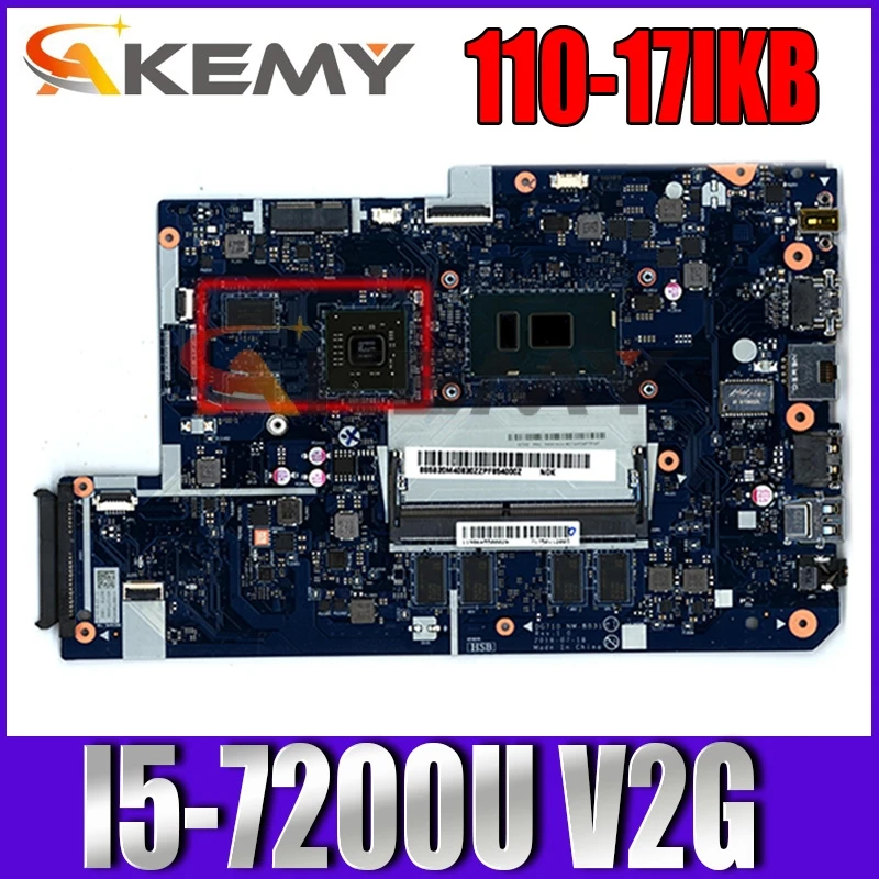 Применимо к Lenovo 110-17IKB Материнская плата ноутбука I5-7200U VGA(V2G) DDR(4G) номер NM-B031 FRU 5B20M40830 5B20M40833
Применимо к Lenovo 110-17IKB Материнская плата ноутбука I5-7200U VGA(V2G) DDR(4G) номер NM-B031 FRU 5B20M40830 5B20M40833