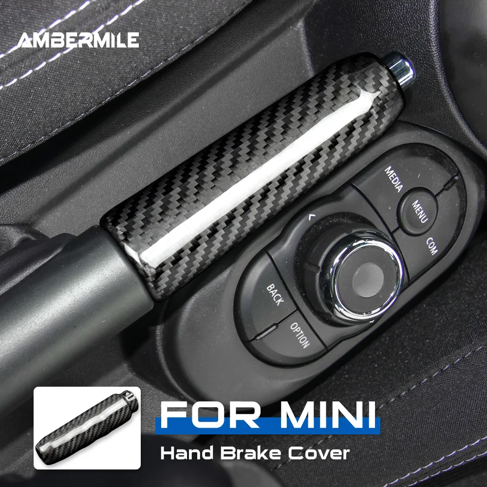 AMBERMILE для Mini Cooper F55 Hardtop F57 F56 хэтчбек аксессуары из твердого углеродного волокна интерьер автомобиля ручной тормоз захват крышки отделка
AMBERMILE для Mini Cooper F55 Hardtop F57 F56 хэтчбек аксессуары из твердого углеродного волокна интерьер автомобиля ручной тормоз захват крышки отделка