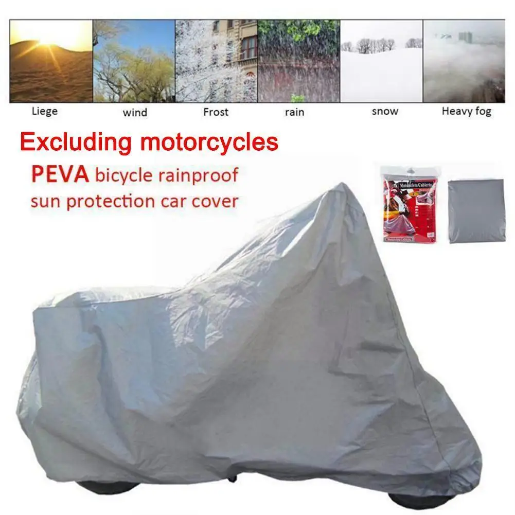 Silver Gray New Motorcycle Protective Cover Waterproof Bike Scooter Outdoor Rain&Dust UV Proof Sun Protection Case For Moto V8I7
Silver Gray New Motorcycle Protective Cover Waterproof Bike Scooter Outdoor Rain&Dust UV Proof Sun Protection Case For Moto V8I7