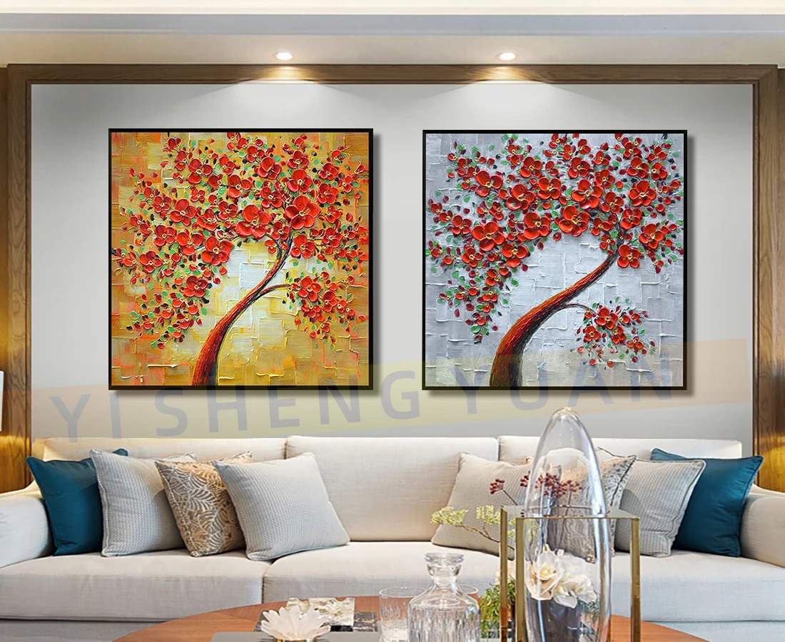 100% Handmade Modern Abstract Flowers Oil Painting On Canvas Wall Art For Living Room Decor Decoration Maison Moderne Salon
100% Handmade Modern Abstract Flowers Oil Painting On Canvas Wall Art For Living Room Decor Decoration Maison Moderne Salon