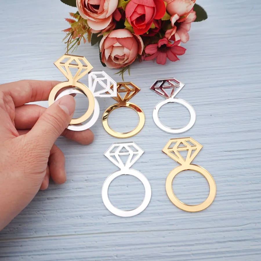 50 Pieces/Lot Acrylic Mirror Diamond Napkin Holders for Banquet Dinner Engagement Party Favor Bridal Shower Decorations
50 Pieces/Lot Acrylic Mirror Diamond Napkin Holders for Banquet Dinner Engagement Party Favor Bridal Shower Decorations