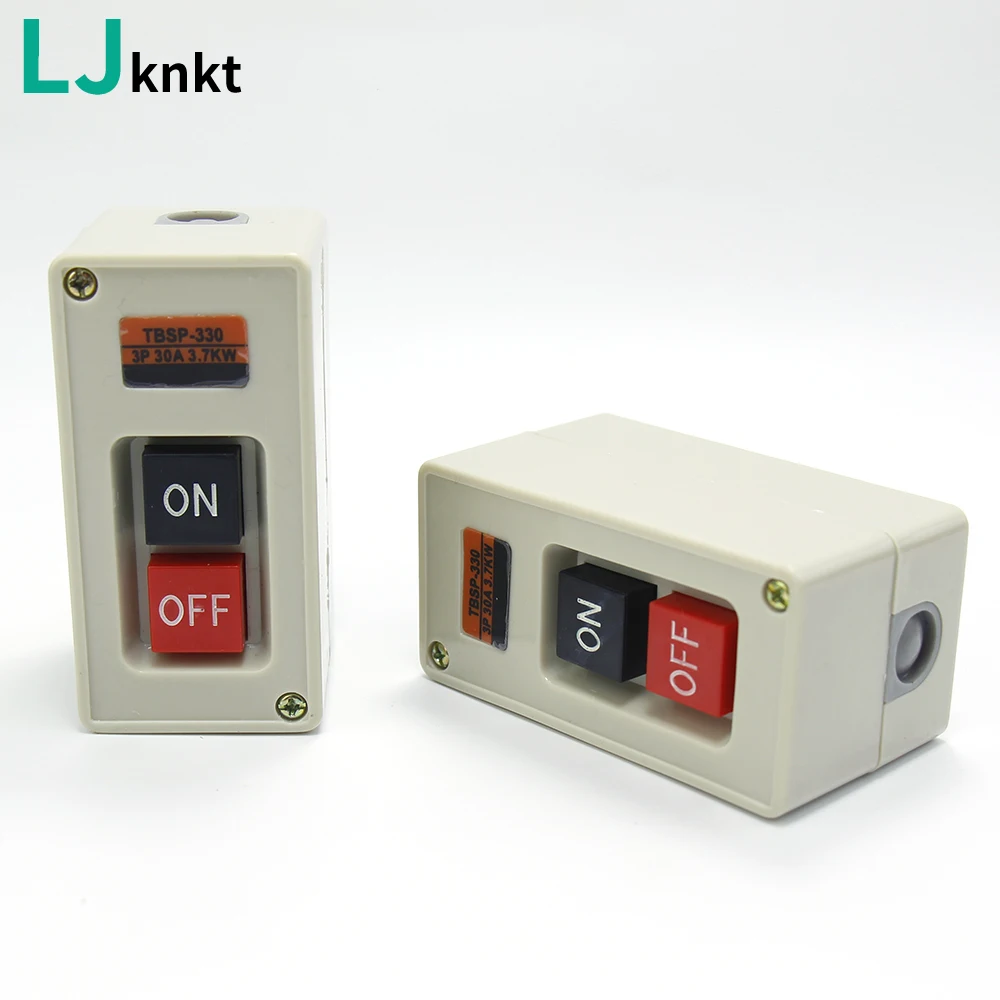 TBSP 330 3 фазы 3.7Kw моторный запускаемый Мощность кнопочный переключатель станции 30A