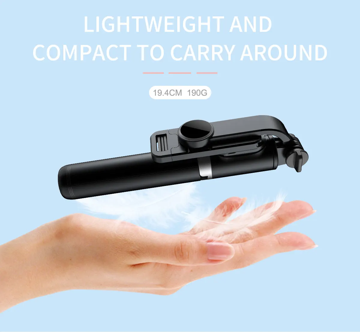 Mini Wireless bluetooth foldable selfie stick tripod shutter remote control for Xiaomi Huawei iphone IOS Android Hot
Mini Wireless bluetooth foldable selfie stick tripod shutter remote control for Xiaomi Huawei iphone IOS Android Hot