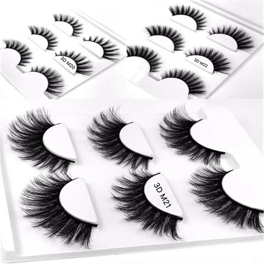 3 Pairs Set Women 3D Handmade Long Lasting Makeup Natural Mink False Eyelashes Mink Lashes Extension Mink Eyelashes Maquiagem
3 Pairs Set Women 3D Handmade Long Lasting Makeup Natural Mink False Eyelashes Mink Lashes Extension Mink Eyelashes Maquiagem
