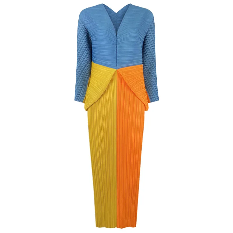 Amazon wish cross-border spring/summer 2020 bats long-sleeved dress casual v-neck fold into color dress
Amazon wish cross-border spring/summer 2020 bats long-sleeved dress casual v-neck fold into color dress