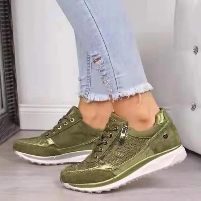 Women Shoes Gold Sneakers Zipper Platform Trainers Women Shoes Casual Lace-Up Tenis Feminino Zapatos De Mujer Womens Sneakers775
Women Shoes Gold Sneakers Zipper Platform Trainers Women Shoes Casual Lace-Up Tenis Feminino Zapatos De Mujer Womens Sneakers775