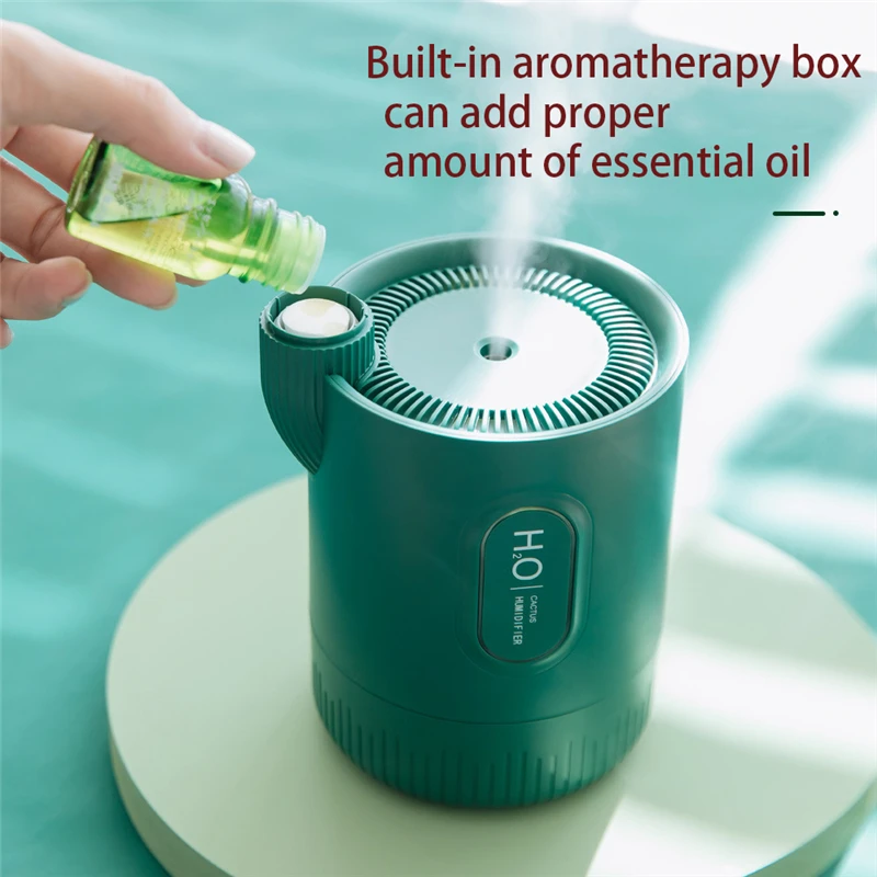 330ML Mini Cactus Air Humidifier 2000mAh Rechargeable Battery USB Portable Ultrasonic Cool Mist Aroma Essential Oil Diffuser
330ML Mini Cactus Air Humidifier 2000mAh Rechargeable Battery USB Portable Ultrasonic Cool Mist Aroma Essential Oil Diffuser