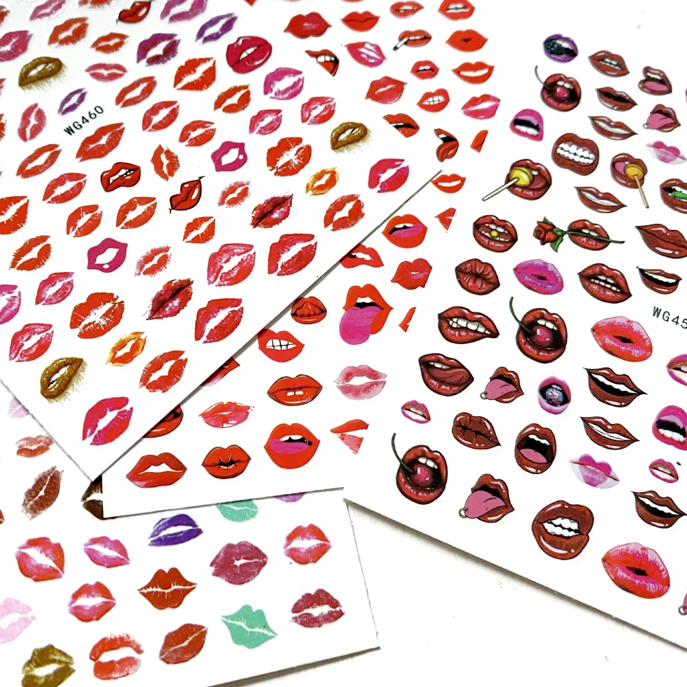 2021 1pcs Sexy Red Lips 3D Nail Art Sticker Nails Decoration Artificial flowers for decoration paper christmas gift New year
2021 1pcs Sexy Red Lips 3D Nail Art Sticker Nails Decoration Artificial flowers for decoration paper christmas gift New year