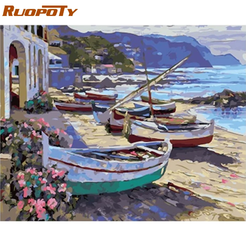 RUOPOTY Frame Picture Boats Diy Painting By Numbers Seaside Coloring By Numbers Acrylic Canvas Painting Handpainted Drawing Art
RUOPOTY Frame Picture Boats Diy Painting By Numbers Seaside Coloring By Numbers Acrylic Canvas Painting Handpainted Drawing Art