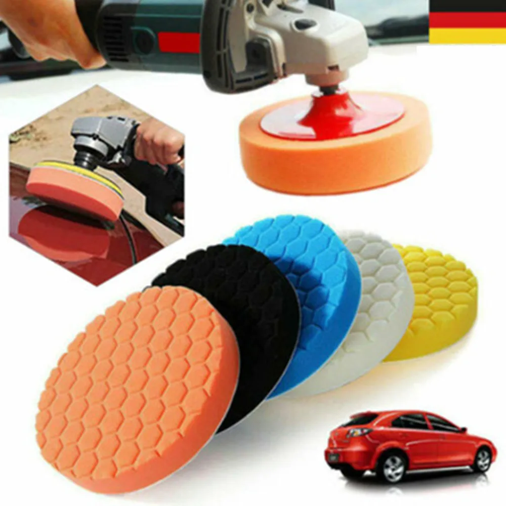 3 Inch 5Pcs Car Care Polishing Sponge Pads Kit Foam Pad Buffer Kit Polishing Machine Wax Pads for Removes Scratches Paint Care
3 Inch 5Pcs Car Care Polishing Sponge Pads Kit Foam Pad Buffer Kit Polishing Machine Wax Pads for Removes Scratches Paint Care