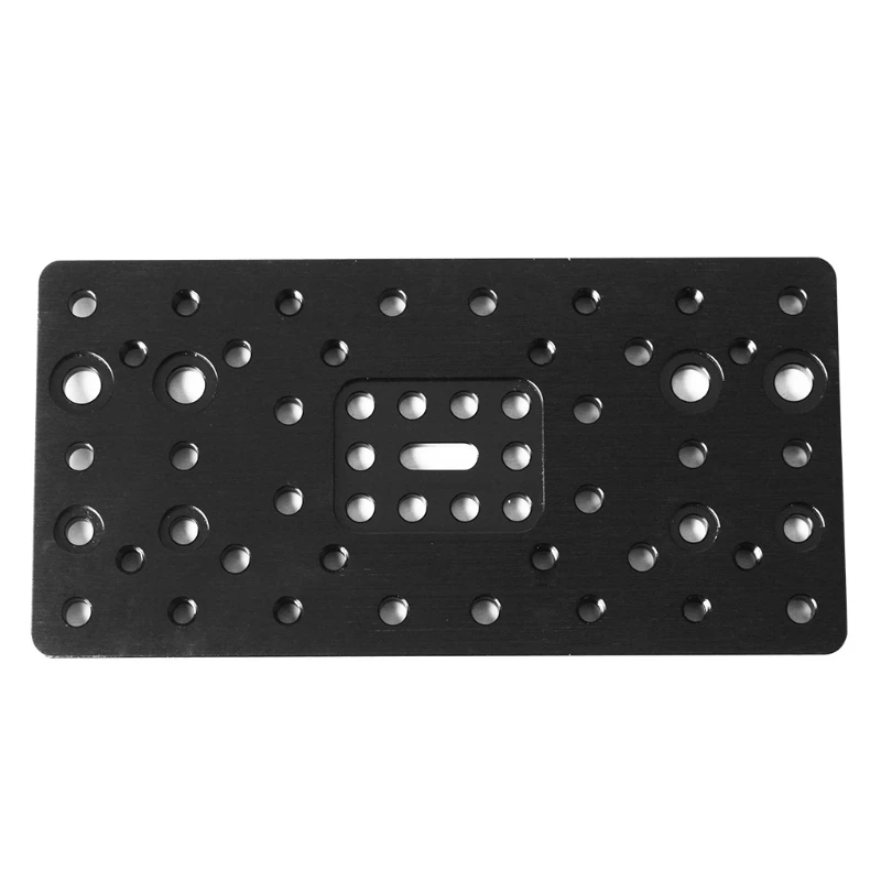 3D Printer Aluminum Plate C-Beam Two Times Width Construction Board Mounting Plate155X77mm
3D Printer Aluminum Plate C-Beam Two Times Width Construction Board Mounting Plate155X77mm