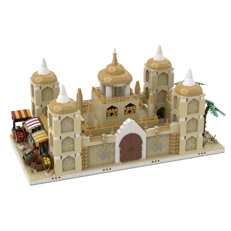 MOC Bricks Street Vew Desert Palace For Modular Village Scene Construction Model Building Blocks Toys DIY Educational Kids Gift
MOC Bricks Street Vew Desert Palace For Modular Village Scene Construction Model Building Blocks Toys DIY Educational Kids Gift
