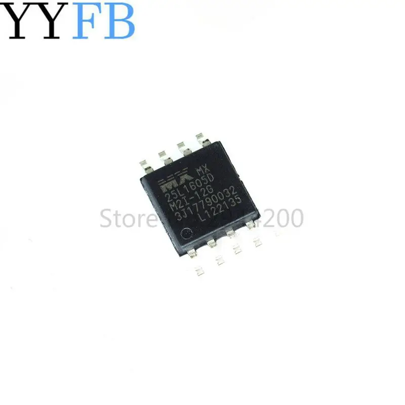 Совершенно новая Оригинальная флэш память MX25L1605DM2I MX25L1605AM2C SOP8 16 Мбит 2 м|Запасные